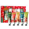 Hand Cream Christmas Gift Set, 5pcs Mini Natural Moisturizing Fruity Travel Size Hand Lotions for Dry Skin, Moisturizing Hand Lotion for Dry Skin, Cute Christmas Stocking Stuffers For Girls Women view 1
