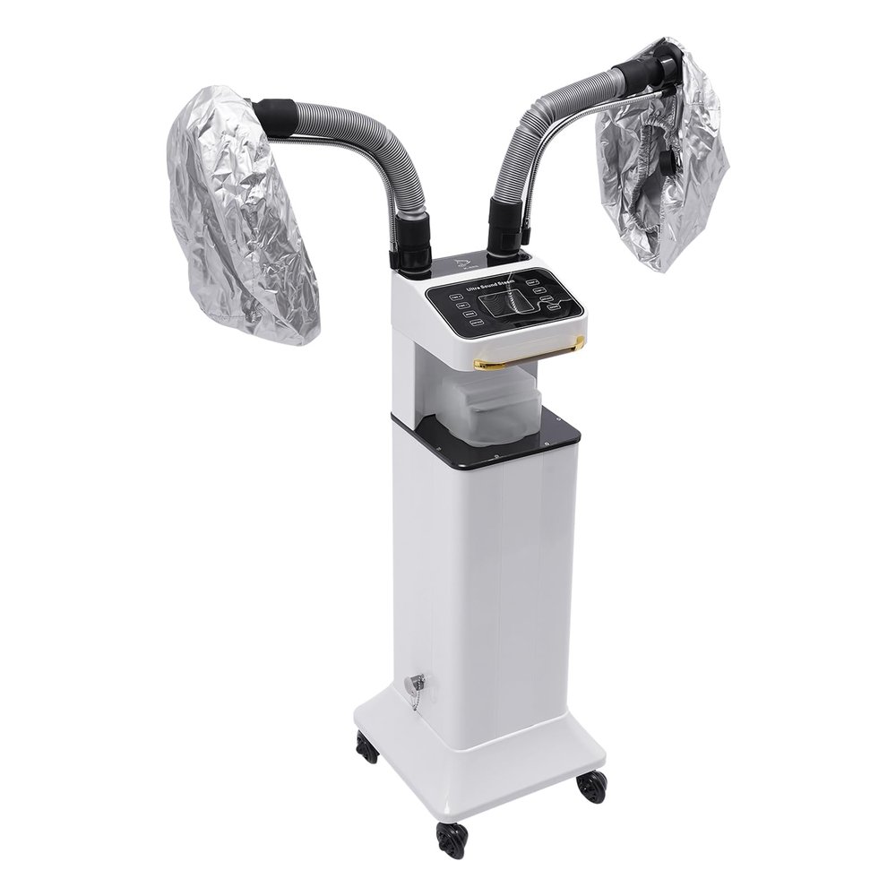 650W Multifunctional Hair Dyeing Machine with Steam Caps, Home Hair Steamer with LCD, Freestanding Hair Oil Machine, Head Spa Equipment for Home, Barber Stores, Beauty Salons
