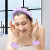 45pcs Facial Cleaning Set, Including Facial Hair Band Wrist Strap, Flower Shaped Cleaning Sponge, Silicone Cleaning Brush, Facial mask Brush, Used for Cleaning, Pore Exfoliation and Makeup Removal view 4