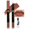 JUAAZIN Nude Brown Matte Lip Liner Crayon with Sharpener - Waterproof Smudgeproof Long-Wear Lip Pencil, Creamy Pigmented Lip Crayon for Women, 12HR Stay Silky Velvet Lip Liner 11# view 1