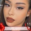 JUAAZIN Nude Brown Matte Lip Liner Crayon with Sharpener - Waterproof Smudgeproof Long-Wear Lip Pencil, Creamy Pigmented Lip Crayon for Women, 12HR Stay Silky Velvet Lip Liner 11# view 2