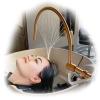 HMWOKPOT Water Circulation Head Spa Frame, Spa Basin Faucet, Head Therapy Device for Salon Head Spa Equipment - 180 Arc Design view 1
