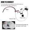 HMWOKPOT Water Circulation Head Spa Frame, Spa Basin Faucet, Head Therapy Device for Salon Head Spa Equipment - 180 Arc Design view 4