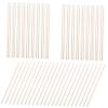 SKISUNO 100pcs Long Wood Handle Cotton Swabs Ear Cleaning Makeup Tool Cotton Buds Sanitary Round Tip view 1