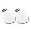 2PCS Sauna Shower Hat Felt Cloth Thickened Water Absorbing Hair Drying Men Women Bath (White Black) view 1