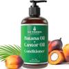 Batana Oil Conditioner for Hair Growth with Castor, Biotin to Strengthen, Soften & Moisturize Hair without Stripping Natural Oils. Color Safe Batana Oil Shampoo and Conditioner For Women, Men view 1