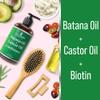 Batana Oil Conditioner for Hair Growth with Castor, Biotin to Strengthen, Soften & Moisturize Hair without Stripping Natural Oils. Color Safe Batana Oil Shampoo and Conditioner For Women, Men view 3