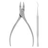 Cuticle Remover, Cuticle Nippers Cuticle Trimmer Nipper Toe Nail Clipper Pedicure Remover Tools for Ingrown Toenail (Silver) view 1