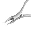 Cuticle Remover, Cuticle Nippers Cuticle Trimmer Nipper Toe Nail Clipper Pedicure Remover Tools for Ingrown Toenail (Silver) view 3