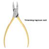 Cuticle Remover, Cuticle Nippers Cuticle Trimmer Nipper Toe Nail Clipper Pedicure Remover Tools for Ingrown Toenail (Gold) view 3