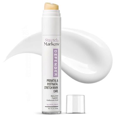 Stretch Marks Cream Hydrates Skin, Supports Elasticity & Collagen,1fl oz