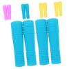 BEBEMOKO 6pairs Slip Cuticle Scissor Handle Covers Nail Accessories for Safety Trimmer Handle Protection Random Color view 1
