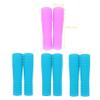 BEBEMOKO 6pairs Slip Cuticle Scissor Handle Covers Nail Accessories for Safety Trimmer Handle Protection Random Color view 2
