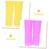 BEBEMOKO 6pairs Slip Cuticle Scissor Handle Covers Nail Accessories for Safety Trimmer Handle Protection Random Color view 4