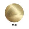 Hair Extensions #613 Blonde Color Clip in Hair Extensions 8Pcs 16-26Inch Long Straight Real Human Hair Extensions Clip Ins Brazilian Remy Hair with 18 Clips  Hair Extensions Clip in(20inches 120g) view 2