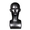 JINGFA Exquisite Male Mannequin Head PVC, Long-Lasting, Smooth Surface, Safe for Glasses & Sunglasses, Ideal for Salon Display, Home Decor, Parties & Malls view 1