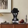 JINGFA Exquisite Male Mannequin Head PVC, Long-Lasting, Smooth Surface, Safe for Glasses & Sunglasses, Ideal for Salon Display, Home Decor, Parties & Malls view 2