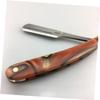 OHPHCALL Men's Razor Holder Compatible Straight Razor Safe Manual Shaving Tool for Beard Sideburns Fine Hair view 4