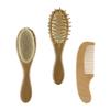 ANDRESLAD 3pcs Bath Brush with Handle Brush Comb for and Hair for Newborns Shower view 1
