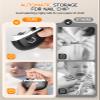 3 in 1 Automatic Electric Nail Clipper with Polishing, USB Rechargeable & 3 Speed Gears Automatic Safety Fingernail Trimmer (Black) view 3