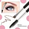 16PCS Dual Angled Brow Brushes, Angled Dual-Ended Brushes for Eyebrows, Shaping & Filling Eyebrow Brush for Powders Waxes Gels and Blends view 4
