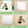100 PCS St Patricks Day Tattoos, Irish Themed St Patricks Day Accessories with Green Clover, St Patricks Day Temporary Tattoos for St Patricks Day Party Favors Decorations Parade view 4