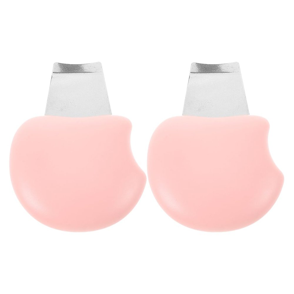 FOYTOKI Portable Manual Tool Facial Scrubber for Deep Cleansing Pore Spatula for Home Use Skin Scraper Exfoliator for Women