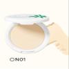 1PC Flower Lure Morning Mist HD Pressed Foundation Powder, Oil Control Pressed Setting Powder Foundation Powder (N01, 7g) view 2