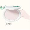 1PC Flower Lure Morning Mist HD Pressed Foundation Powder, Oil Control Pressed Setting Powder Foundation Powder (P01, 7g) view 2
