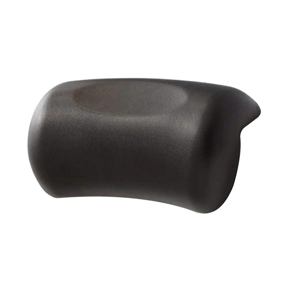 FSANKAM Bath Pillow Bathtub Headrest Soft Waterproof Bath Pillows Suction Cups Bath Neck Cushion Bathroom Accessories(Black)
