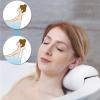 FSANKAM Bath Pillow Bathtub Headrest Soft Waterproof Bath Pillows Suction Cups Bath Neck Cushion Bathroom Accessories(Black) view 3