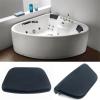 Bath Pillow PU Bathtub Headrest Waterproof Bath Cushion BLACK Bathtub Pillow For Neck Head Support view 3