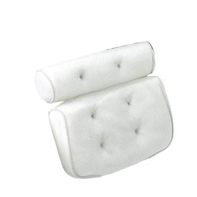 Bath Pillow With Suction Cups Bath Tub Neck Back Support Headrest Pillows Thickened Home Cushion Accersory