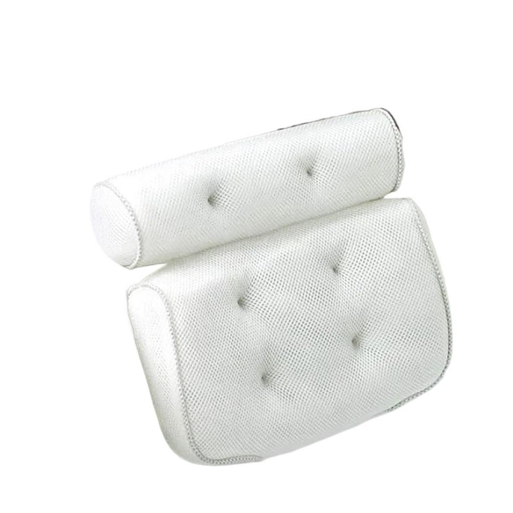 Bath Pillow With Suction Cups Bath Tub Neck Back Support Headrest Pillows Thickened Home Cushion Accersory