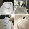Bath Pillow With Suction Cups Bath Tub Neck Back Support Headrest Pillows Thickened Home Cushion Accersory view 4