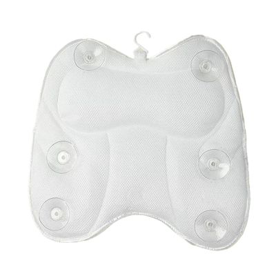 Bath Pillow With Suction Cups Bath Tub Neck Back Support Headrest Pillows Thickened Home Cushion Bathroom Accersory