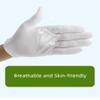 ANNI STAR White Cotton Gloves,Premium Cotton Gloves,Hand Gloves Moisturizing Overnight,White Gloves for Women & Men view 4