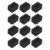 12pcs Stipple Sponge Block Halloween Makeup Blood Sponge Special Effects Makeup Sponge for Stubble Bruise Bleeding Effect Thin Hole, Vivid Effect, Take Effect in Minutes, Compact (Thin Hole) view 1