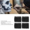 12pcs Stipple Sponge Block Halloween Makeup Blood Sponge Special Effects Makeup Sponge for Stubble Bruise Bleeding Effect Thin Hole, Vivid Effect, Take Effect in Minutes, Compact (Thick Hole) view 2