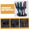 PAMINGONO Barber Scissors Holder Desktop Hair Shear Organizer with Non-slip Base Multiple Slots for Combs and Scissors Durable and Stylish Rack for Home Salon Use view 4