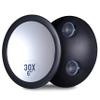 10X Magnifying Makeup Mirror- Suction Cup Cosmetic Mirror for Vanity, Bathroom, and Travel & 30X Magnifying Makeup Mirror - Stick On, Ultra Portable Travel Cosmetic Mirror for Precise Makeup Bundle view 3