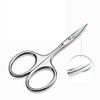 Eyebrow Scissors Curved Blade Professional Stainless Steel Manicure Precision Trimmer Eyebrow Remover Tool. Scissors view 2