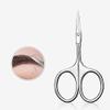 Eyebrow Scissors Curved Blade Professional Stainless Steel Manicure Precision Trimmer Eyebrow Remover Tool. Scissors view 3
