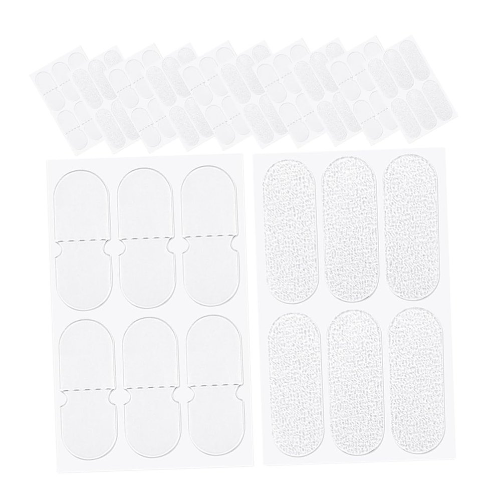 MOLUCKFU 20sheets Migraine Ear Pressure Relief Stickers Elf Ears for Adults Boys and Girls Earring Support Patches Earring Sticker for Heavy Corrector Vertical Makeup Tape Women Tape