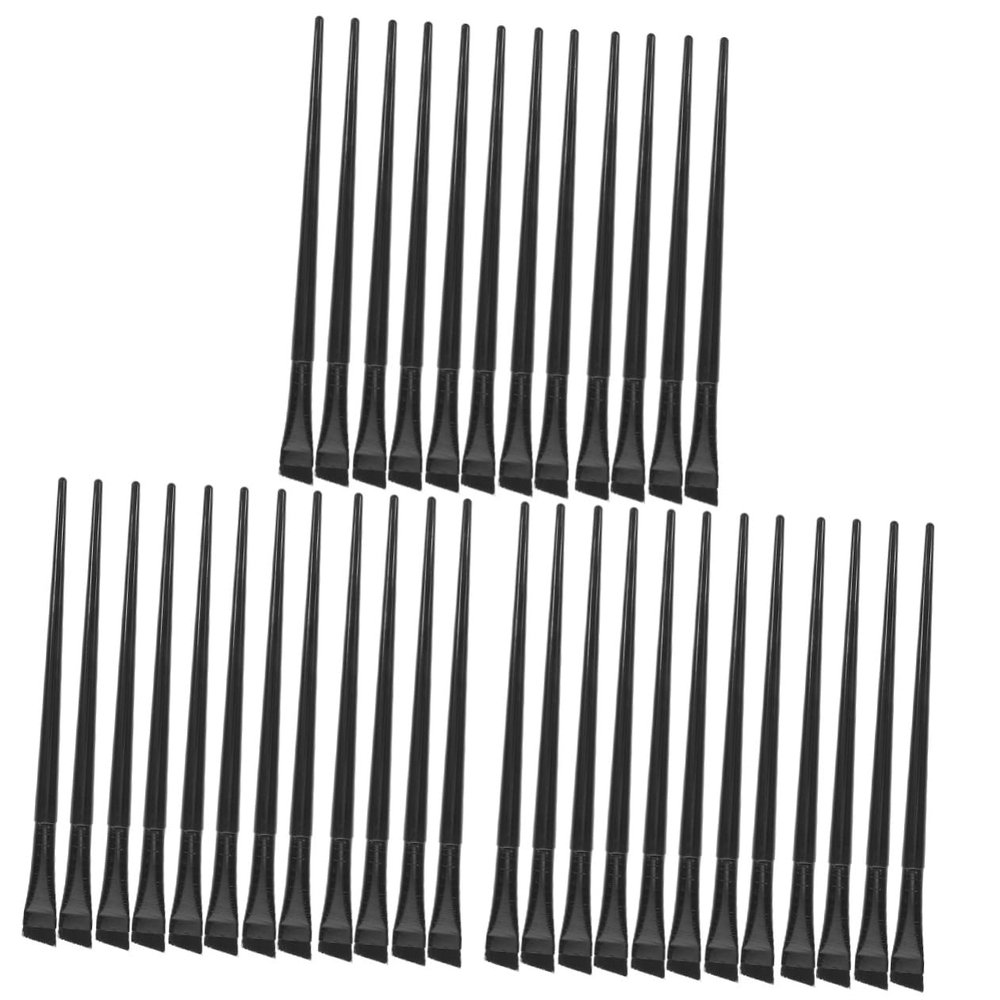 PAMINGONO 36pcs Eyeliner Brush Angled Brow Fine Eyeliner Applicators for Precise Eye Makeup Tools for Beginners Professionals Essential Cosmetic Brushes