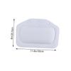 MOTHNUR Light Bath Pillow for Relaxing Bathtub Comfortable Headrest for Back and Neck Support Easy to Clean and Portable view 2
