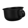 FOYTOKI Elegant Alloy Shaving Soap Mug Lightweight Shaving Bowl for Man's Grooming view 1