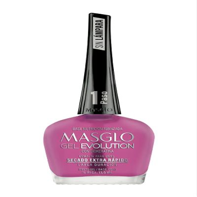 MASGLO Gel Evolution Nail Base  Advanced Nutrition with Bio-Keratin | Strengthens and Repairs Weak Nails  13.5 ml