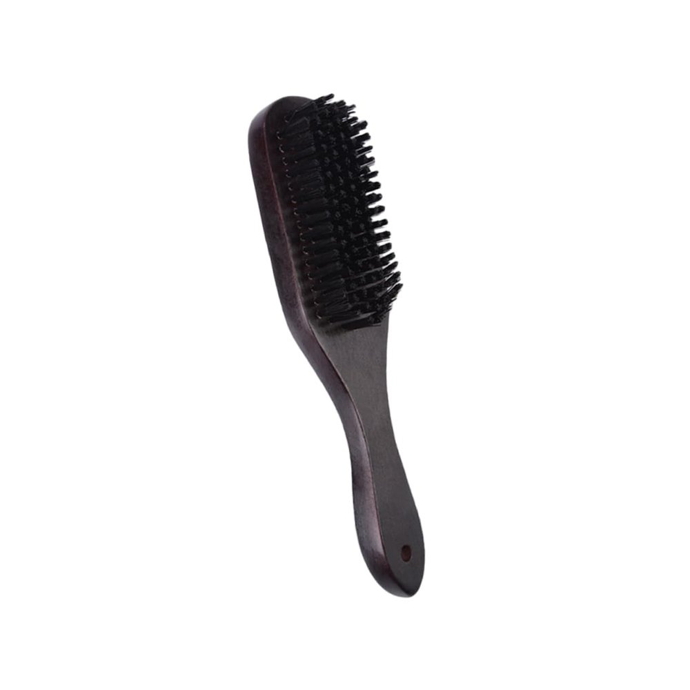 CANIGHT Nylon Bristles Beard Cleaning Comb Barbers Brush for Men Hair Styling Tool