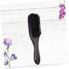 CANIGHT Nylon Bristles Beard Cleaning Comb Barbers Brush for Men Hair Styling Tool view 3